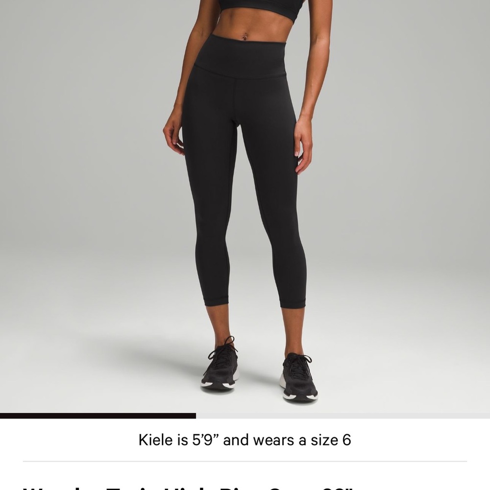 lululemon athletica Classic Black Leggings